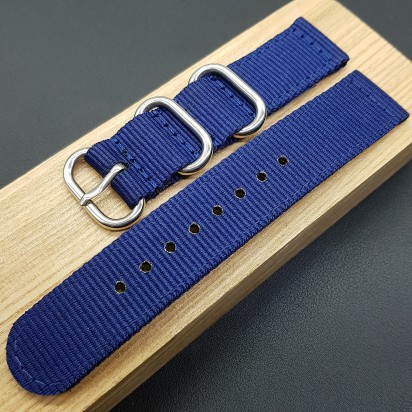 Текстильный ремешок для часов с размером креплений 20 мм артикул TSR005-20-20