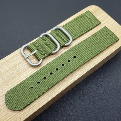 Текстильный ремешок для часов с размером креплений 20 мм артикул TSR011-20-20