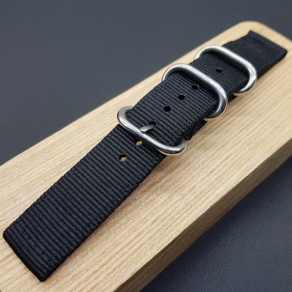 Текстильный ремешок для часов с размером креплений 20 мм артикул TSR018-20-20